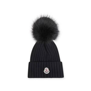 Moncler
Pom Pom Embellished Ribbed Beanie